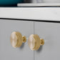 Two-Tone Knurled Cabinet Pulls and Knobs