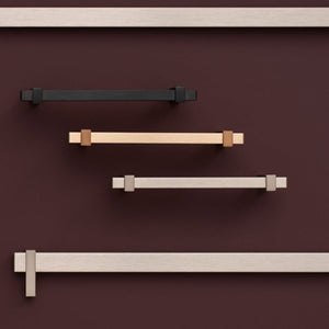 Rectangular Aluminum Cabinet Handles and Drawer Pulls