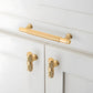 Knurled Round Bar Cabinet Pulls, Aluminum Alloy Handles