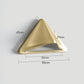 Triangular Geometric Cabinet Pulls and Drawer Handles