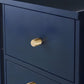 Two-Tone Knurled Cabinet Pulls and Knobs