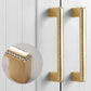 Gold Crystal Cabinet Pulls and Knobs