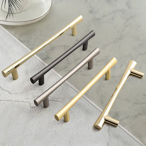 Minimalist Round Bar Cabinet Handles and Drawer Pulls