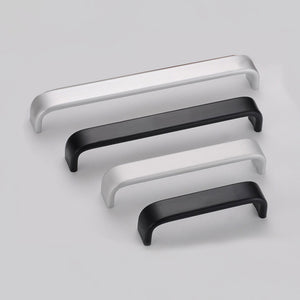 Smooth Curved Bar Cabinet Pulls and Drawer Handles
