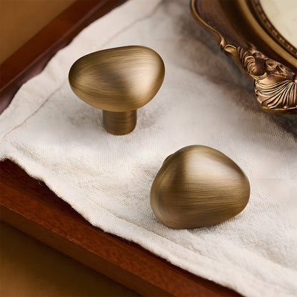 Organic Pebble Mushroom Cabinet Knobs