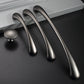 Modern Curved Cabinet Handles and Round Knobs