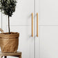 Long Strip Cabinet Handles and Knobs, Zinc Alloy