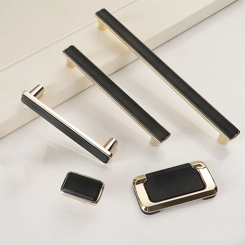 Framed Inset Cabinet Pulls and Knobs for Wardrobes