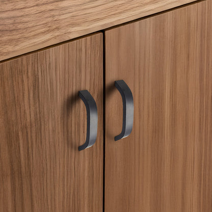 Curved Aluminum Alloy Cabinet Pulls and Drawer Handles