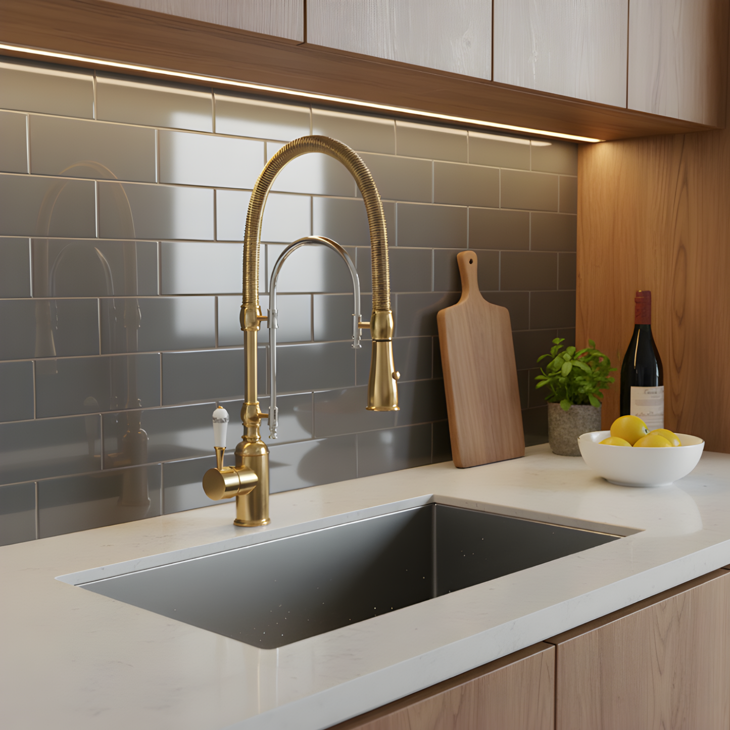 Noro 360° Pull-Down Faucet with Multi-Function Spring Spout Mixer