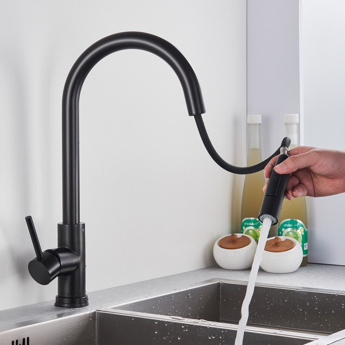 Senso Touch-Activated Pull-Down Kitchen Faucet
