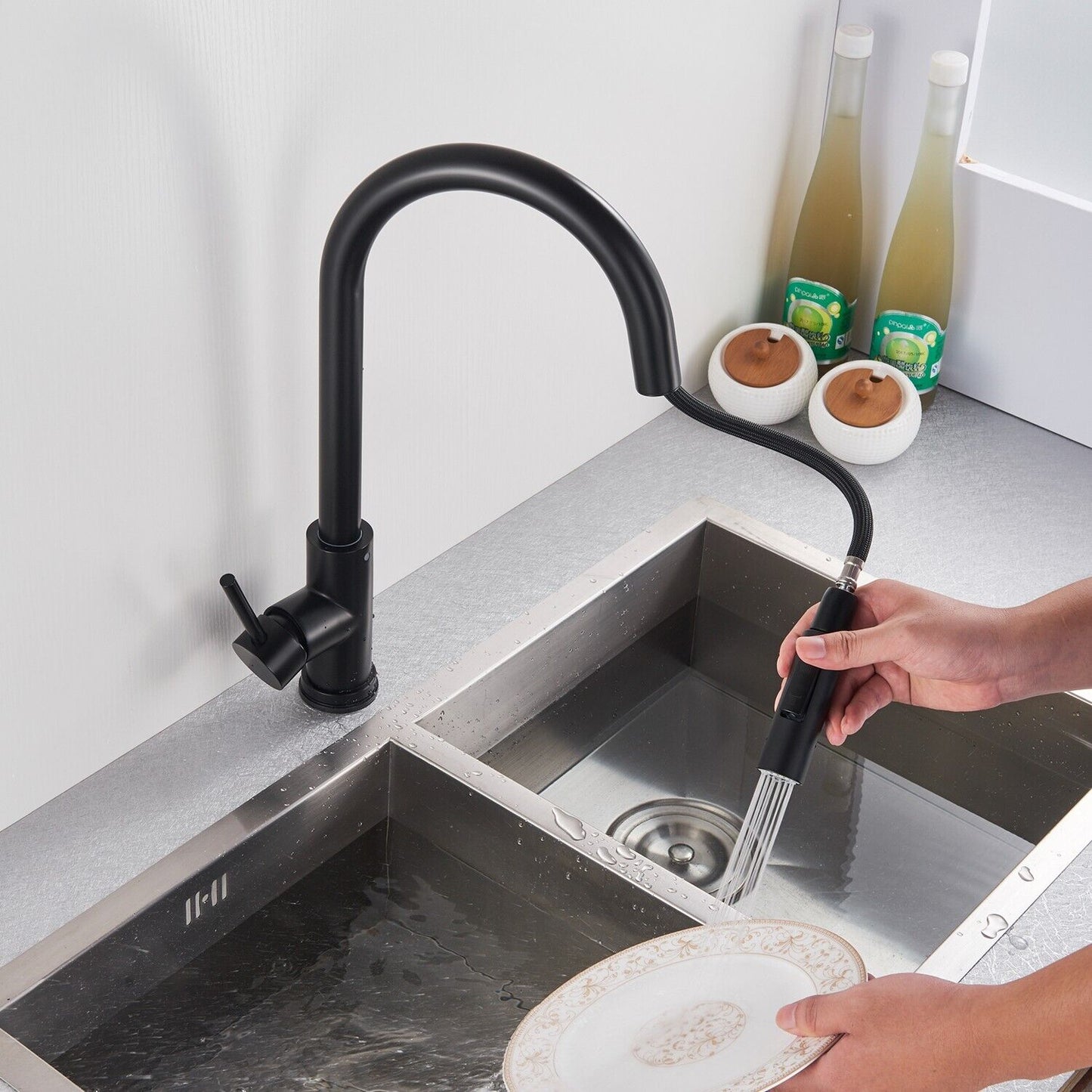 Senso Touch-Activated Pull-Down Kitchen Faucet