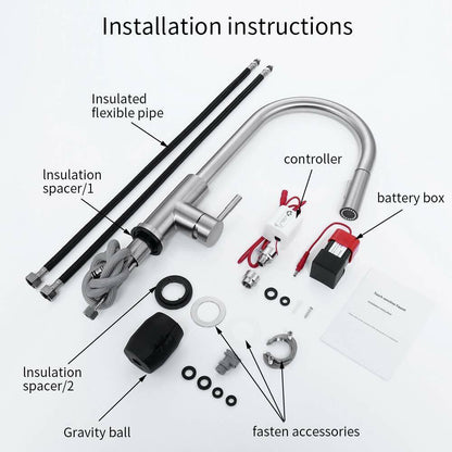 Senso Touch-Activated Pull-Down Kitchen Faucet