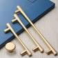 Minimalist Zinc Alloy Cabinet Pulls and Knobs