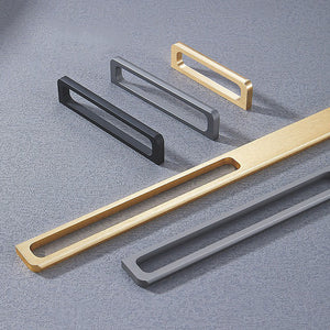 Open Frame Aluminum Alloy Cabinet and Drawer Pulls