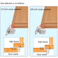 1.5 Inch Half Cover American Spring Self-Closing Door Hinge