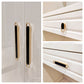 Two-Tone Cabinet Pull Handles and Matching Knobs