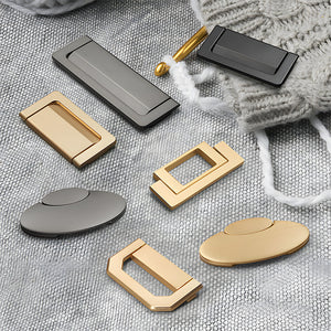 Concealed Flush Drawer Pulls and Ring Handles