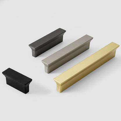 Industrial Minimalist Zinc Alloy Cabinet Pulls