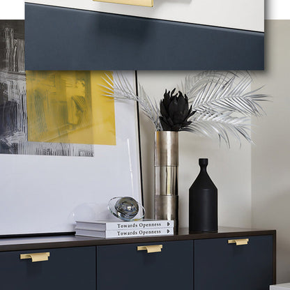 Low-Profile Finger Pulls for Wardrobes and Drawers
