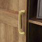 Brass Round Bar Cabinet Pulls and Knobs for Wardrobes
