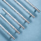 Hammered Silver Cabinet Pulls, Brass Bar Handles