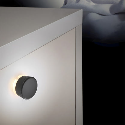 Unique Round Touch Glow Wardrobe Cabinet Drawer Knob