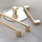 Gold Crystal Cabinet Pulls and Knobs