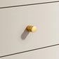 Grooved Round Bar Cabinet Pulls and Matching Knobs