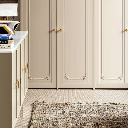 Slim Round T-Bar Cabinet Pulls and Knobs for Wardrobes