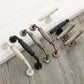 Retro Fluted Cabinet Pulls and Matching T-Bar Knobs