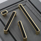 Black Gold Zinc Alloy Cabinet Pulls and Knobs
