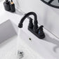 3 Holes Stainless Steel Hot And Cold Bathroom Faucets