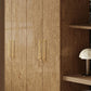 Gold Brass Round Bar Cabinet Handles with Ball Finials