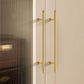 Solid Brass Round Bar Cabinet Pulls and Knobs