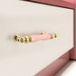 Colorful Ceramic Cabinet Pulls and Knobs with Gold-Tone Trim