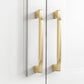 Square Zinc Alloy Cabinet Pulls, Handles, and Knobs