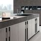Solid Aluminum Alloy Modern Slimline Gold Cabinet and Drawer Pulls