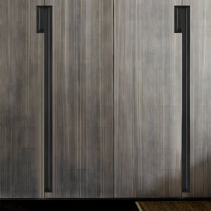 Aluminum Alloy Finger Edge Pulls for Cabinets and Drawers