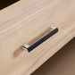 Two-Tone Slim Bar Cabinet Handles and Knobs for Wardrobes
