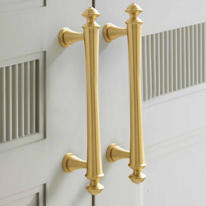 Traditional Brass Cabinet Pulls and T-Knobs