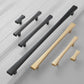 French Style Square Bar Cabinet Pulls and T Knobs