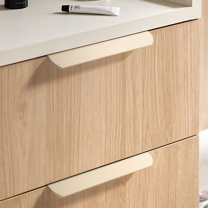 Invisible Round Arc Aluminum Alloy Cabinet Edge Pulls