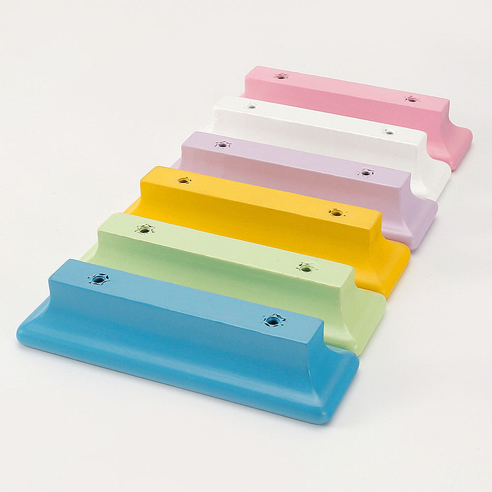 Colorful Birch Wood Cabinet Pulls and Knobs for Dressers
