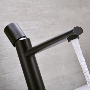 Deck Mounted Single Hole Single Handle Bathroom Sink Faucet