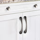 Modern Curved Cabinet Handles and Round Knobs