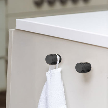 Two-Tone Knurled Cabinet Pulls and Knobs