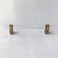 Acrylic Round Bar Drawer Pulls and Cabinet Handles with Brass