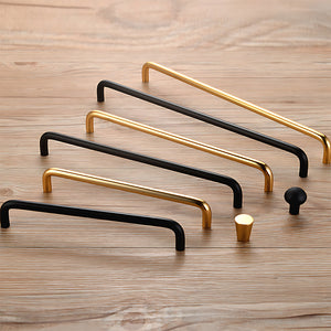 Aluminum Alloy Rounded Arc Cabinet Pulls and Drawer Handles