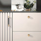 Modern Gold Knurled T-Bar Cabinet Handles and Knobs